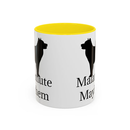 Malamute Mayhem 2-Tone Coffee Mug