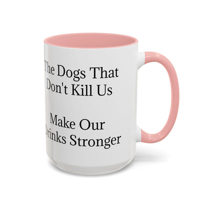 Drinks Stronger 2-Tone Coffee Mug