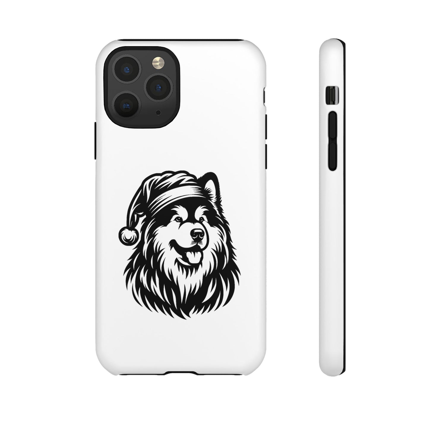 Santa Paws Malamute iPhone Case