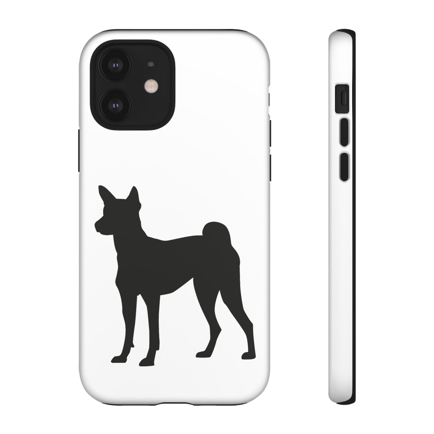 Basenji Silhouette iPhone Case