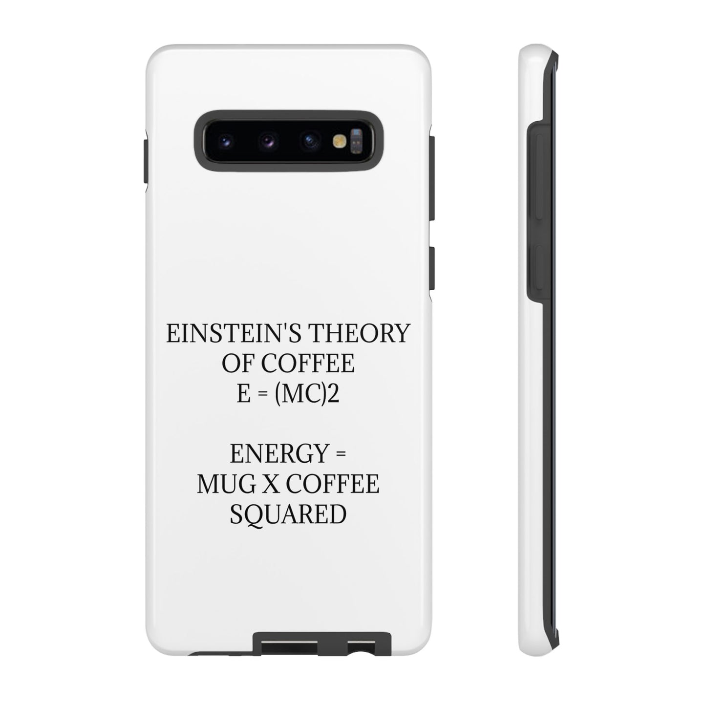 Einstein's Theory Of Coffee Samsung Case
