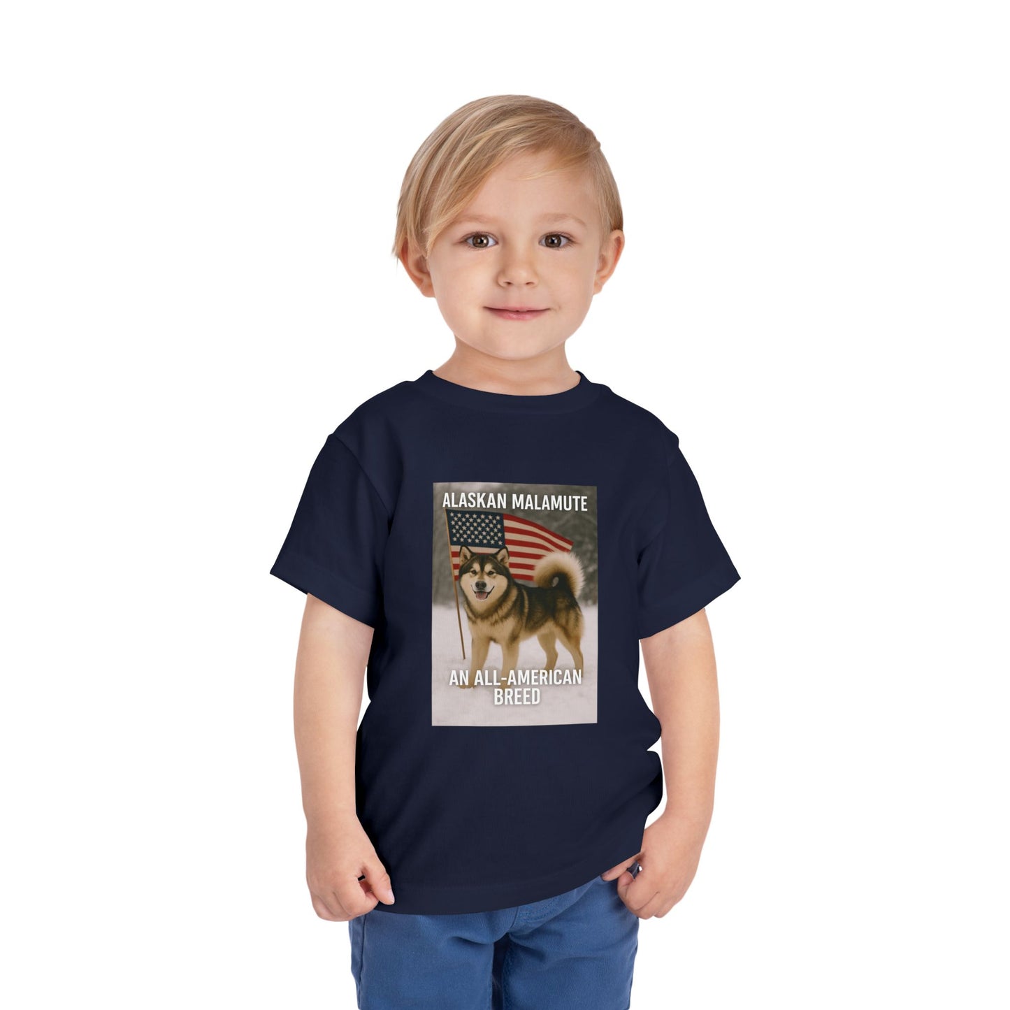All-American Breed Toddler Unisex Short Sleeve Crewneck Tee