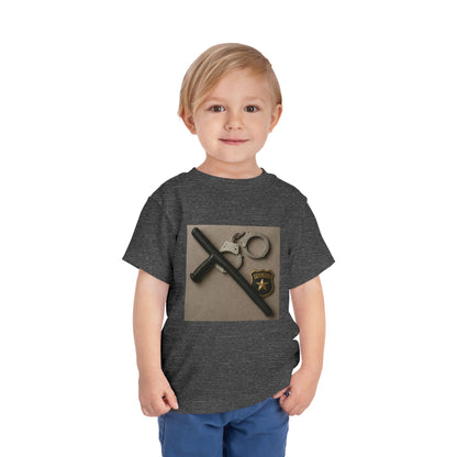 Law Enforcement Appreciation Toddler Unisex Short Sleeve Crewneck Tee