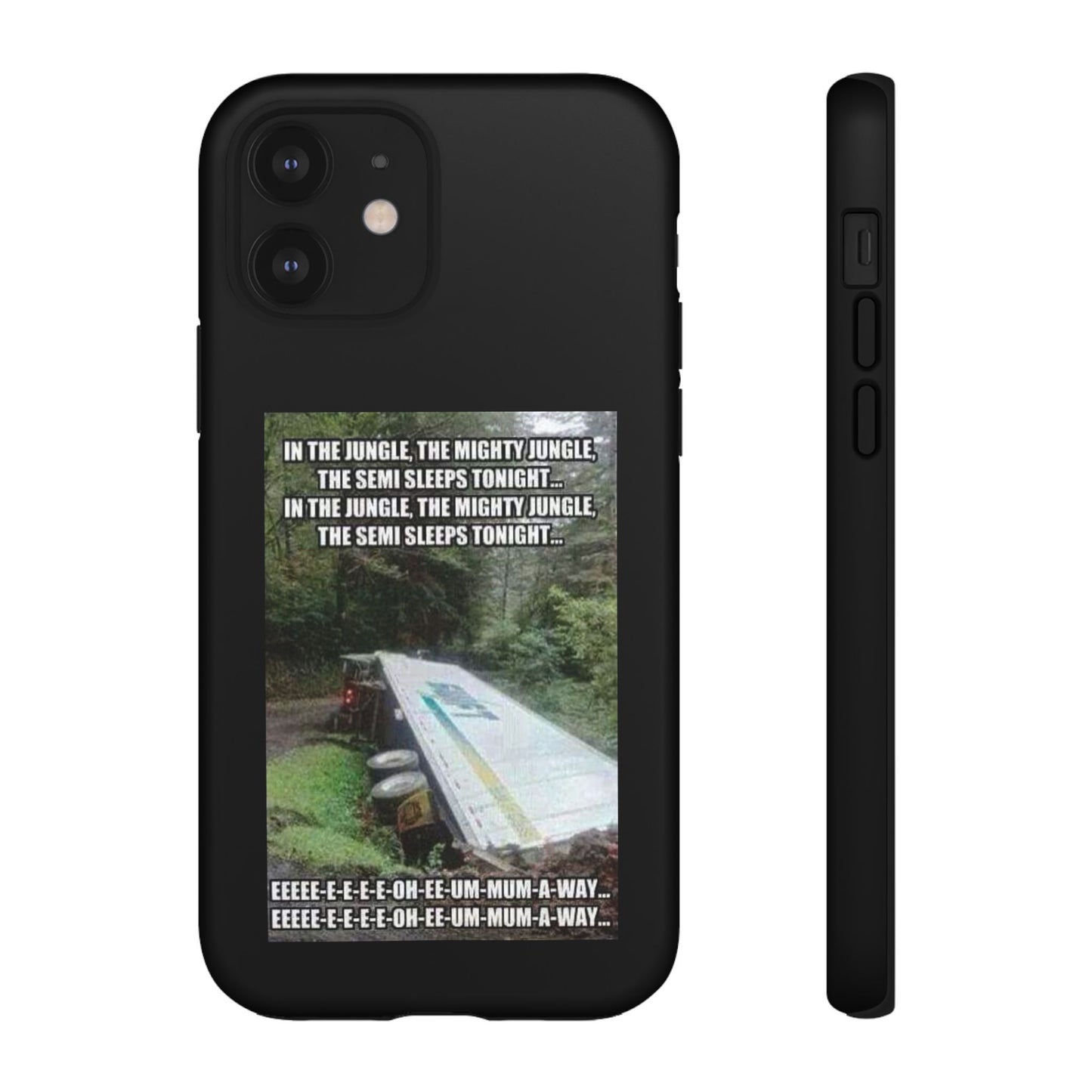 Semi Sleeps iPhone Case