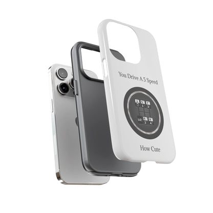 5 Speed How Cute iPhone Case