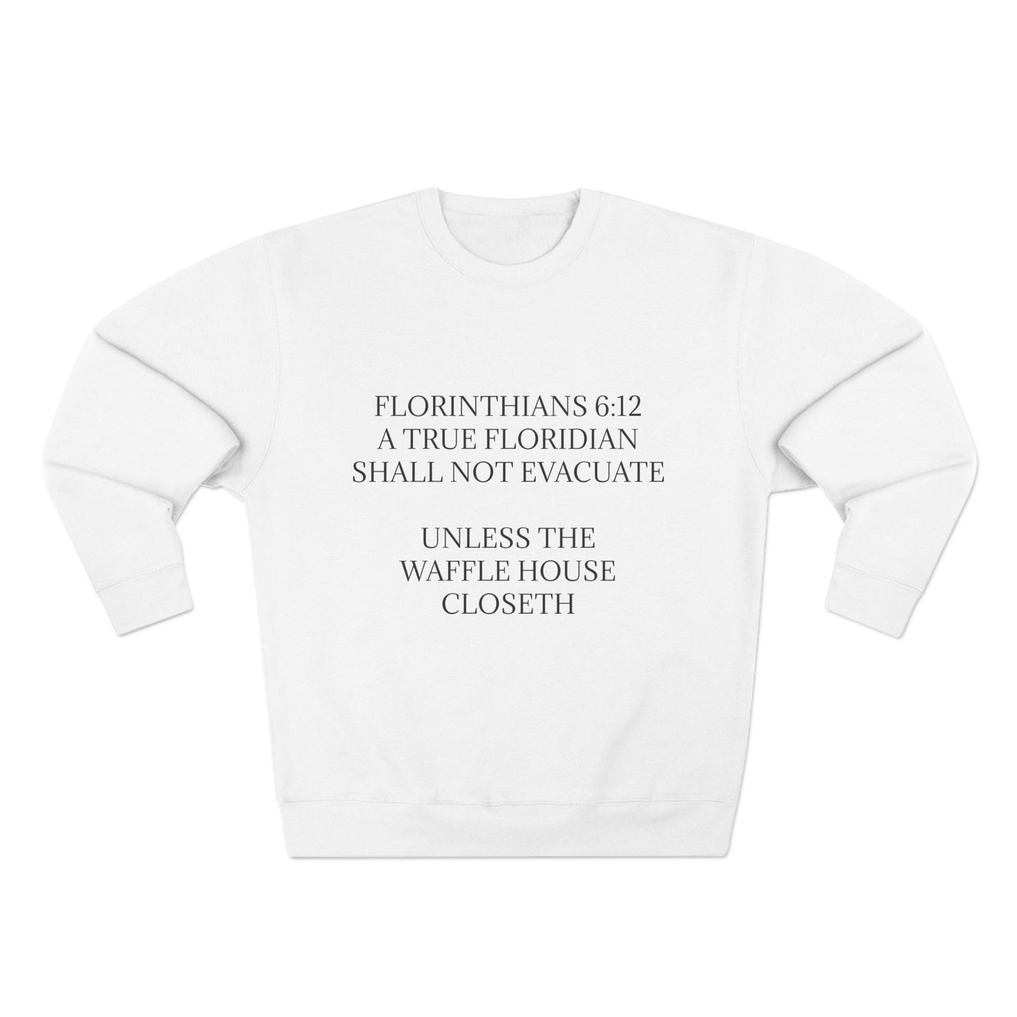 Florinthians 6:12 Unisex Crewneck Sweatshirt