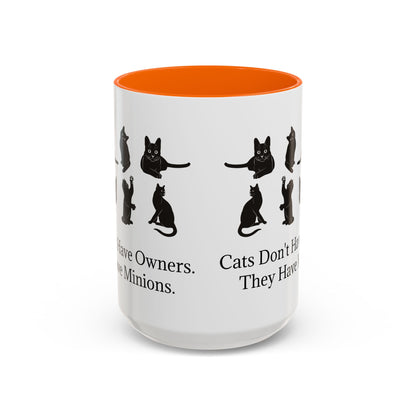 Cat Minions 2-Tone Coffee Mug
