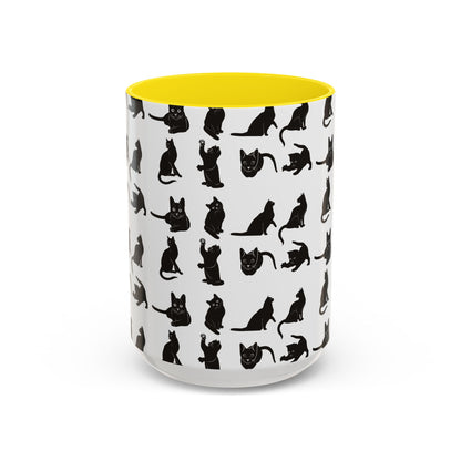 Cats 2-Tone Coffee Mug