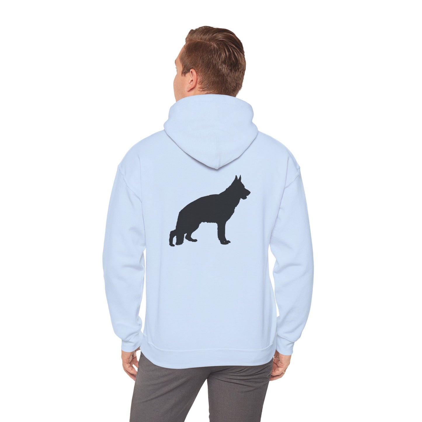 German Shepherd Silhouette Unisex Hoodie