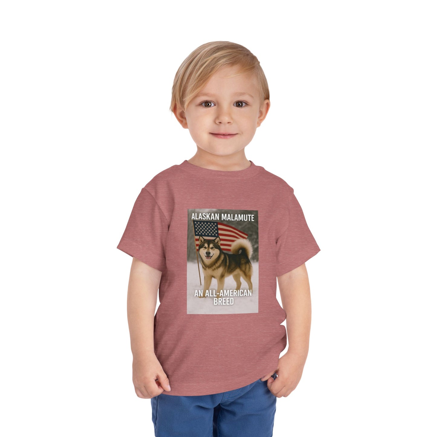 All-American Breed Toddler Unisex Short Sleeve Crewneck Tee