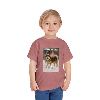 All-American Breed Toddler Unisex Short Sleeve Crewneck Tee