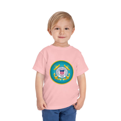 US Coast Guard Toddler Unisex Short Sleeve Crewneck Tee