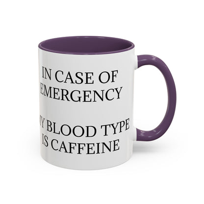Blood Type 2-Tone Coffee Mug