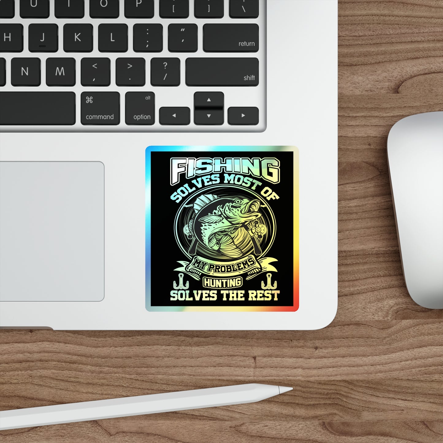 Problem Solving Holographic Sticker
