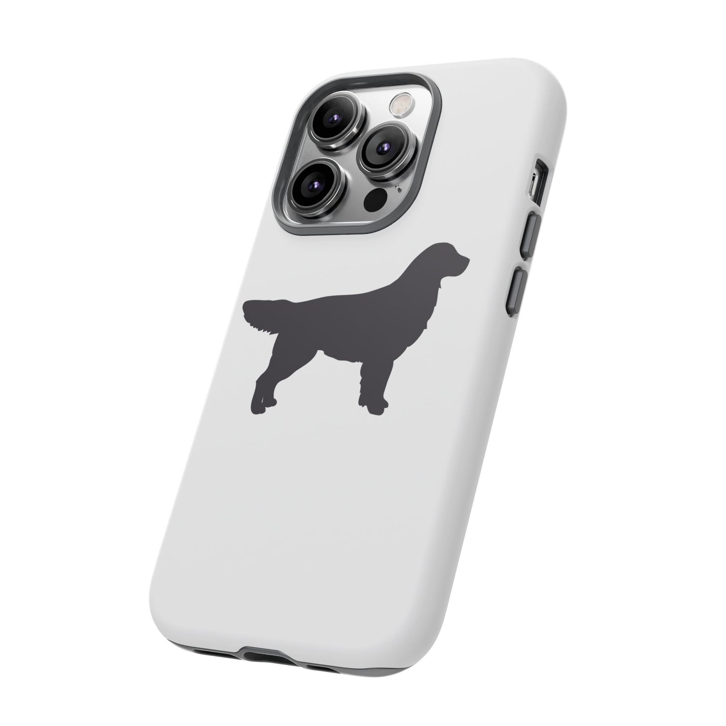 Golden Silhouette iPhone Case
