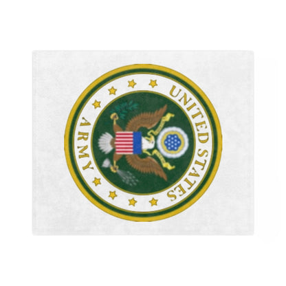 US Army Velveteen Microfiber Blanket