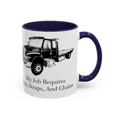 Beds, Straps, And Chains 2-Tone Coffee Mug