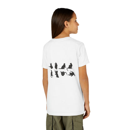 Cats Youth Unisex Short Sleeve Crewneck Tee