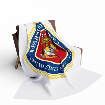 US Marine Corps Arctic Fleece Blanket