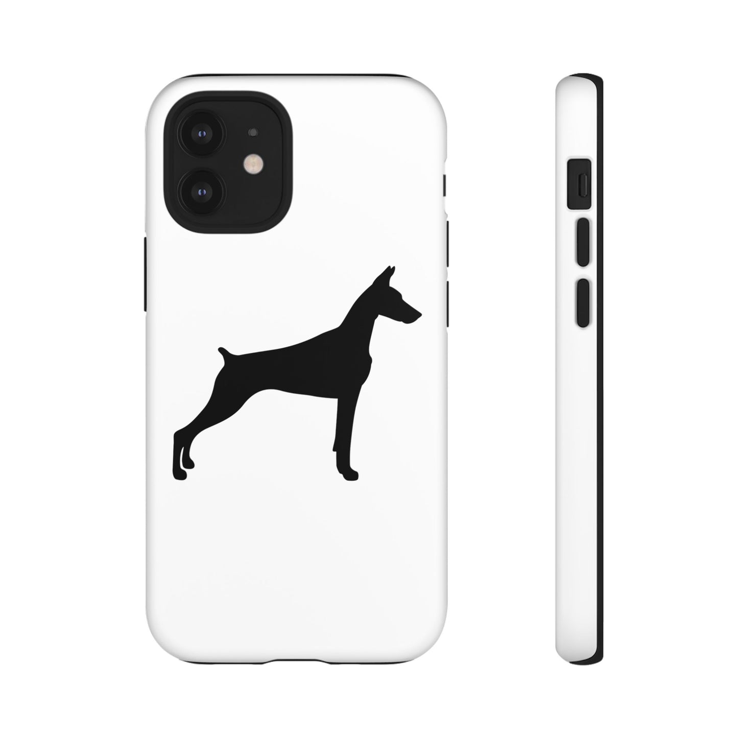 Doberman Silhouette iPhone Case
