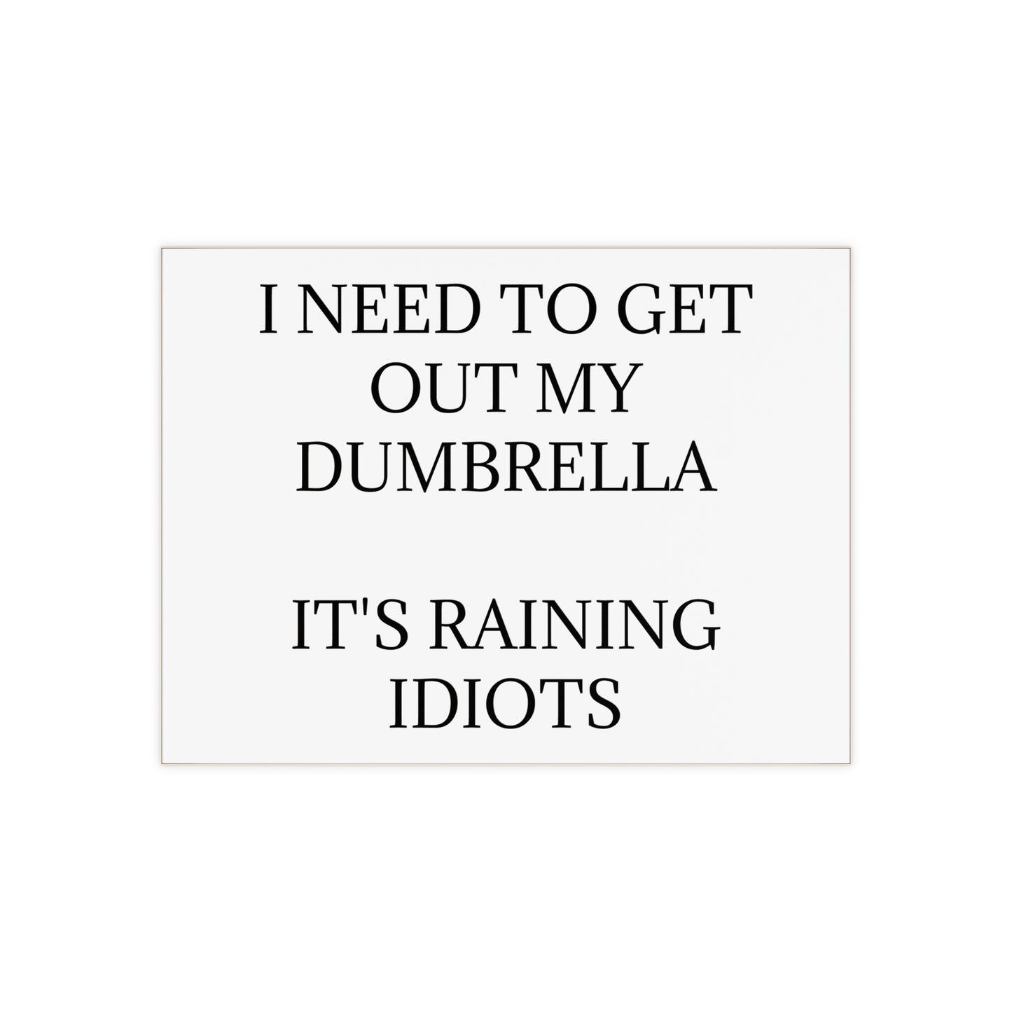 Dumbrella Ceramic Photo Tile