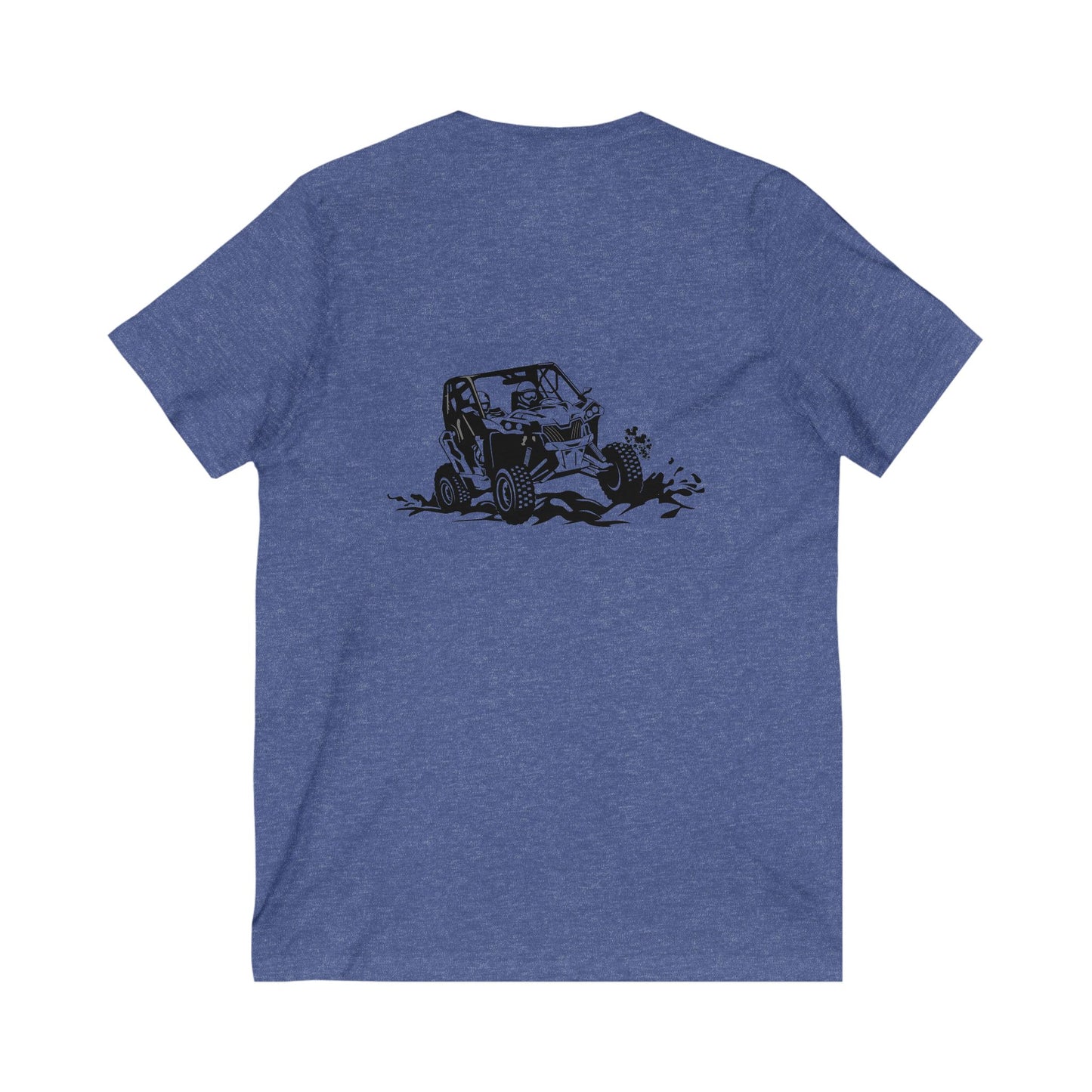 Slingin' Mud Side By Side Unisex Short Sleeve V-Neck Tee