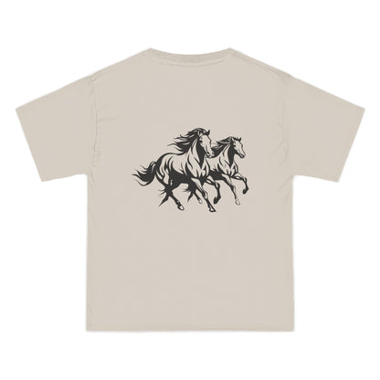 Horsin' Around Men's Short-Sleeve Crewneck Tee