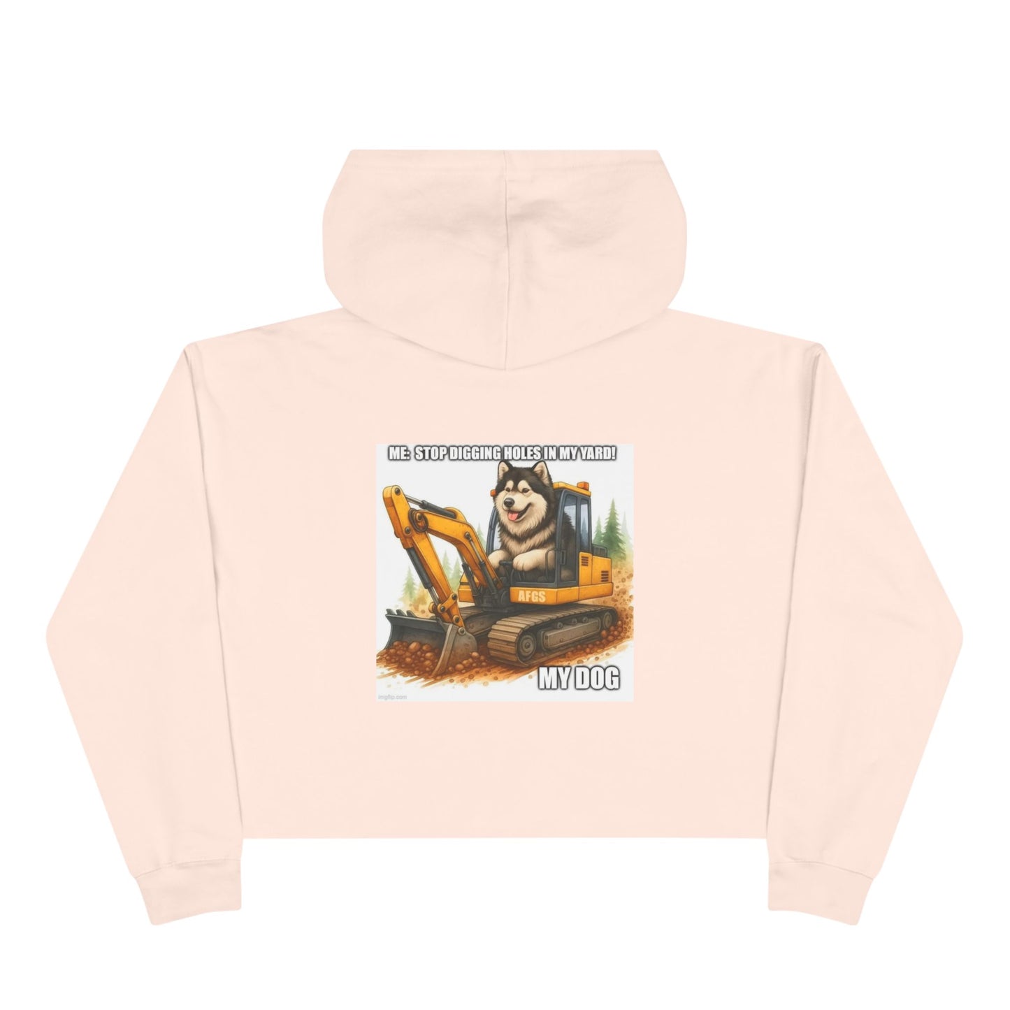Digmaster Women's Crop Hoodie