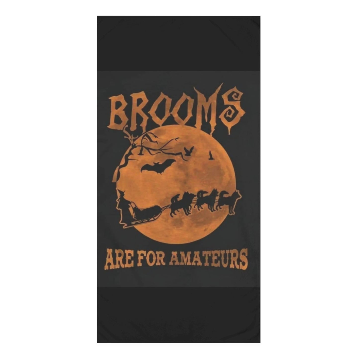 Brooms Are For Amateurs Mink-Cotton  Beach Towel