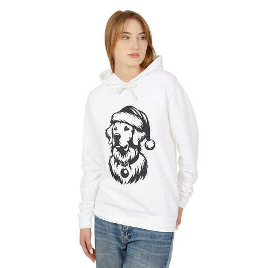 Santa Paws Golden Unisex Lightweight Hoodie