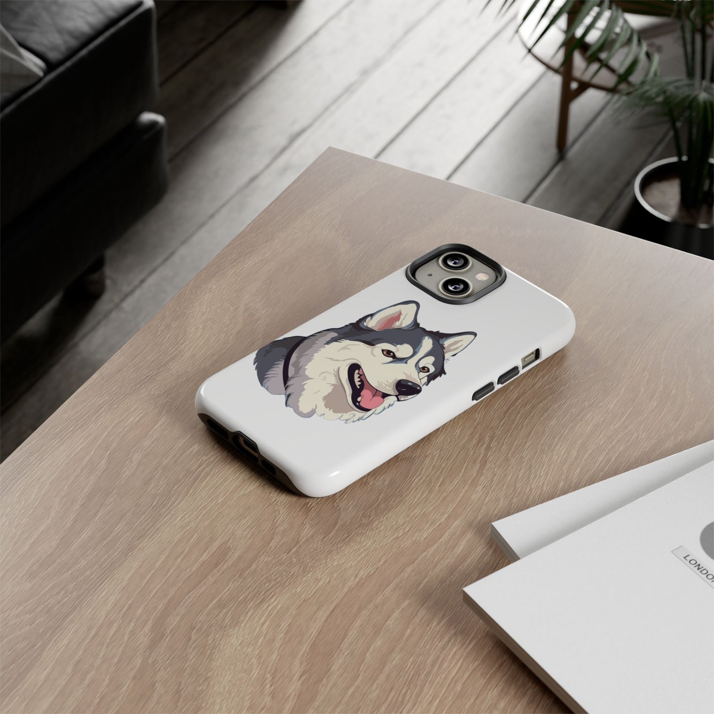 Malamute Head iPhone Case