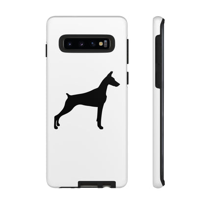 Doberman Silhouette Samsung Case