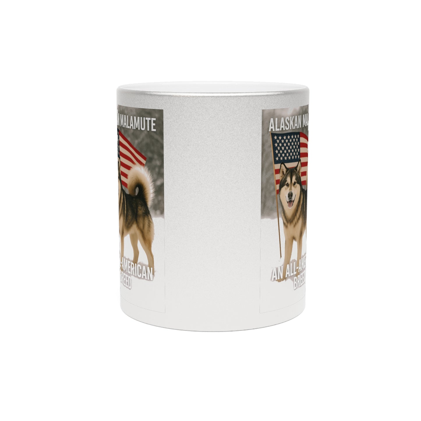 All-American Breed Metallic Coffee Mug