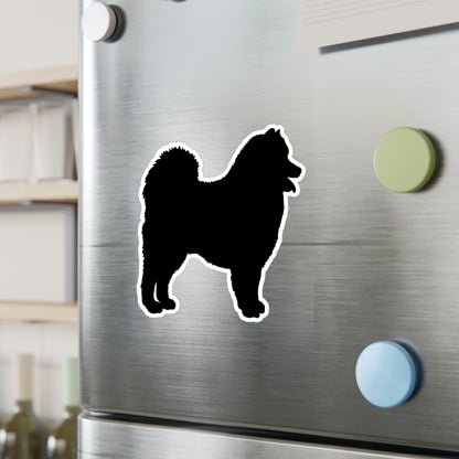 Samoyed Silhouette Vinyl Decal