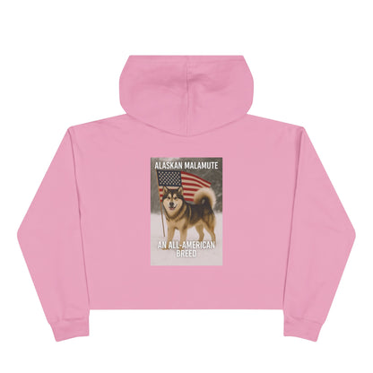 All-American Breed Women's Crop Hoodie