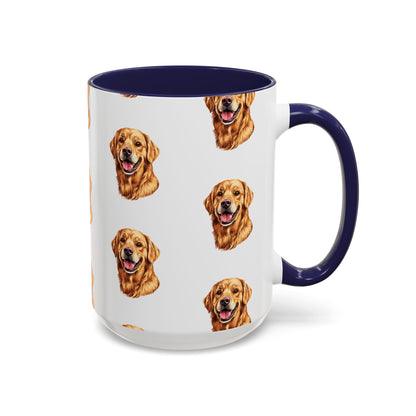 Golden Head 2-Tone Coffee Mug