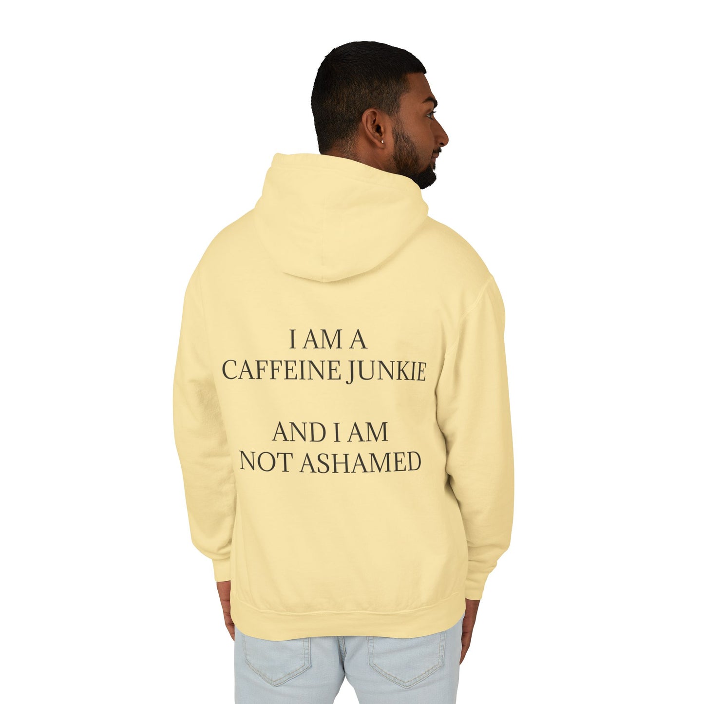 Caffiene Junkie Unisex Lightweight Hoodie
