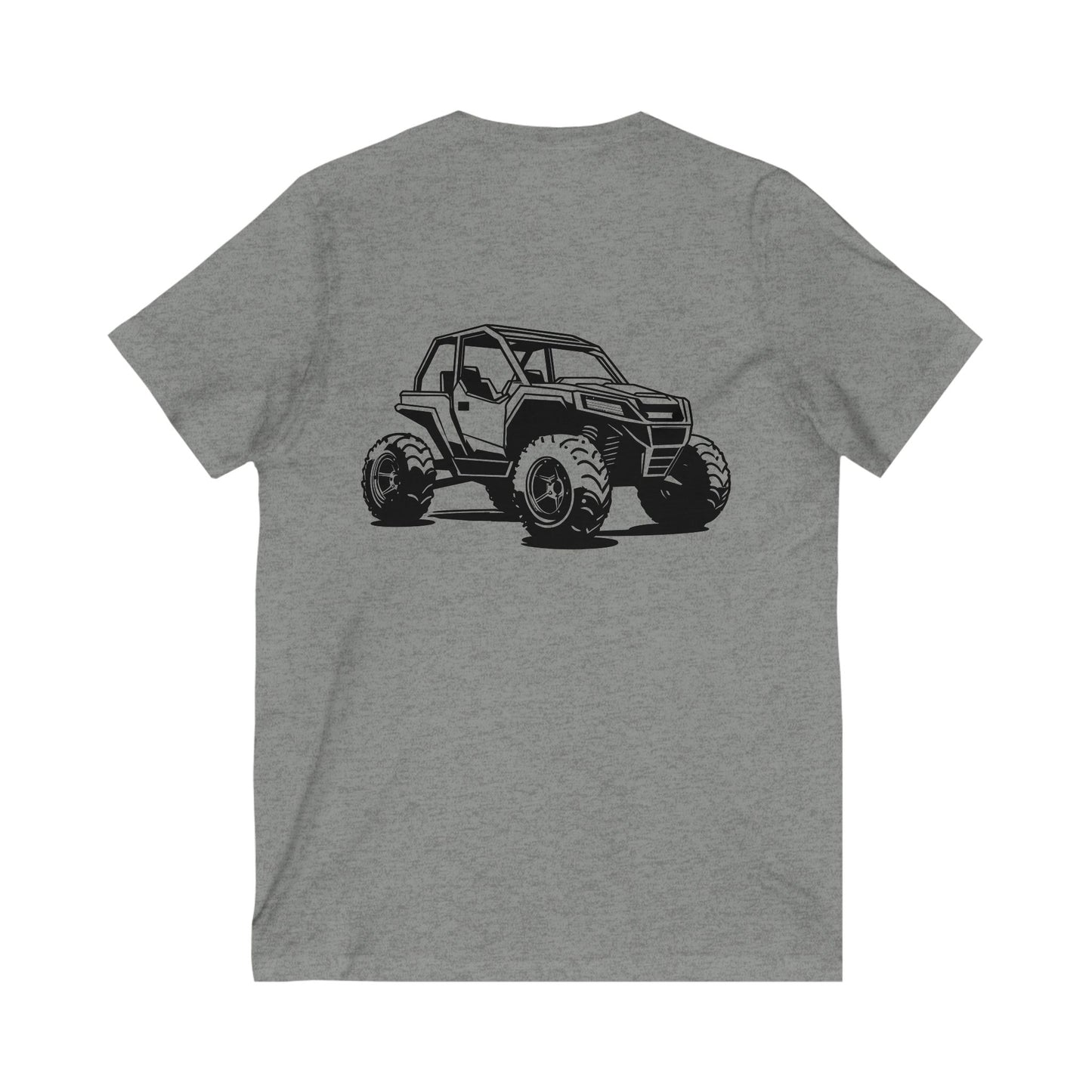 Off The Beaten Path Side By Side Unisex Short Sleeve V-Neck Tee
