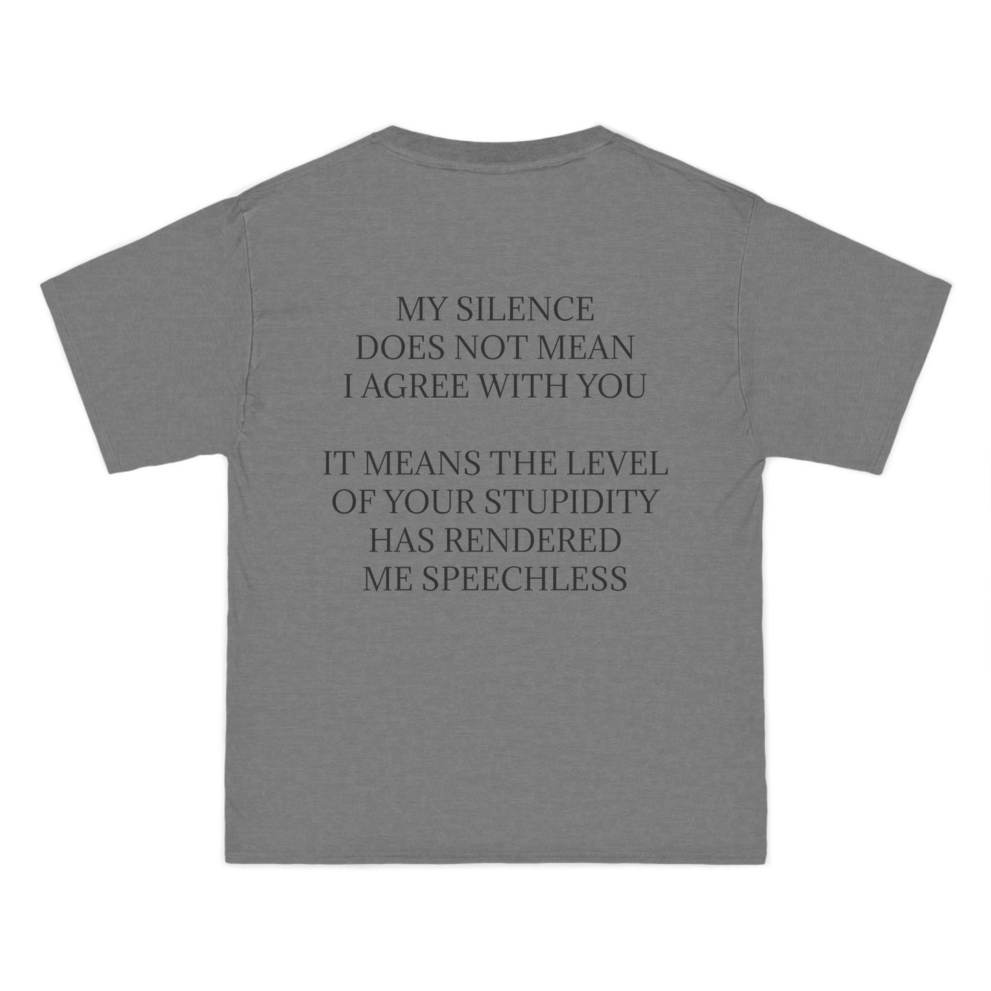 Speechless Men's Short-Sleeve Crewneck Tee