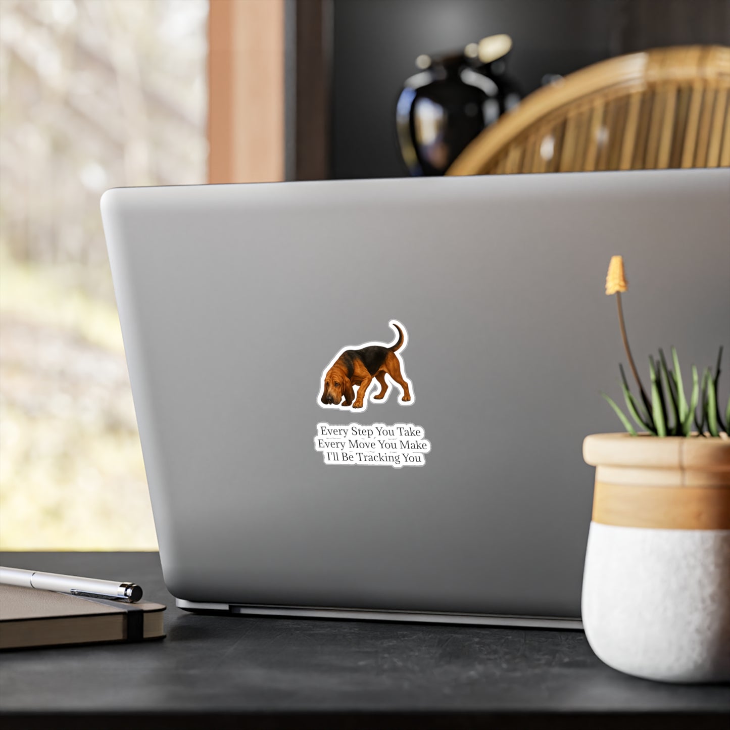 Tracking You Vinyl Decal