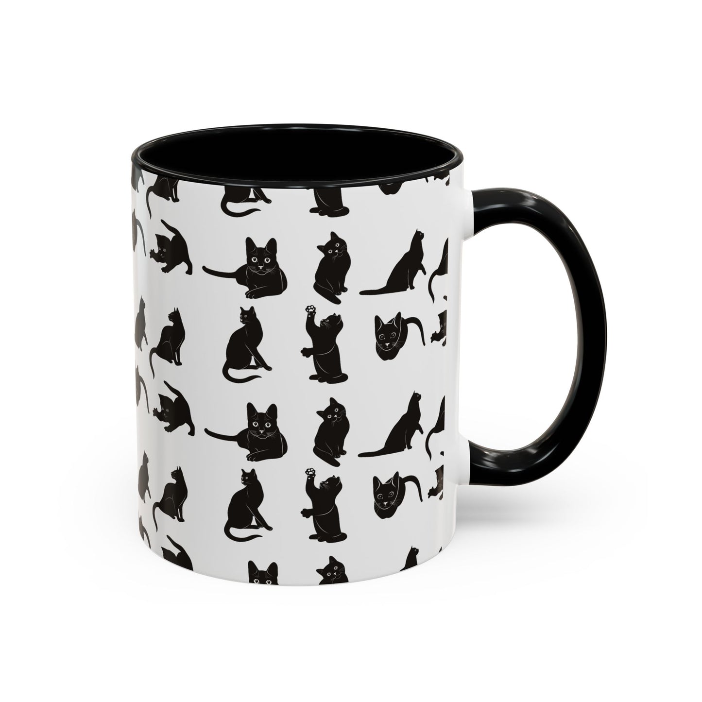 Cats 2-Tone Coffee Mug