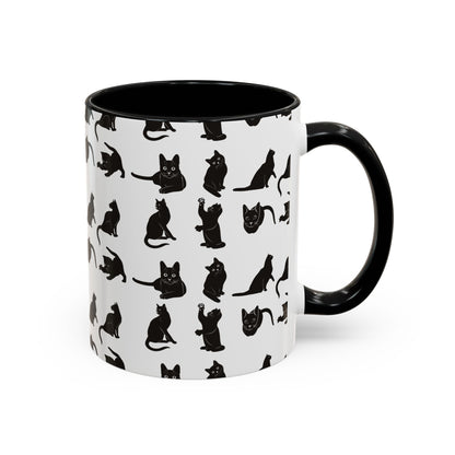 Cats 2-Tone Coffee Mug