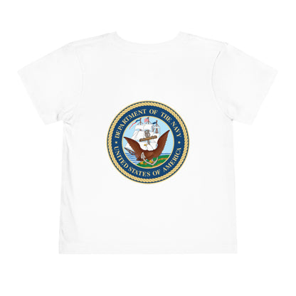US Navy Toddler Unisex Short Sleeve Crewneck Tee