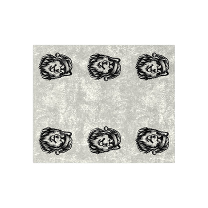 Santa Paws Malamute Crushed Velvet Blanket
