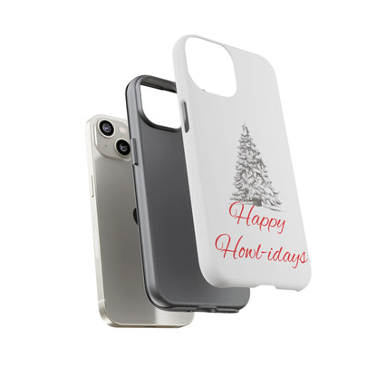 Happy Howl-idays iPhone Case