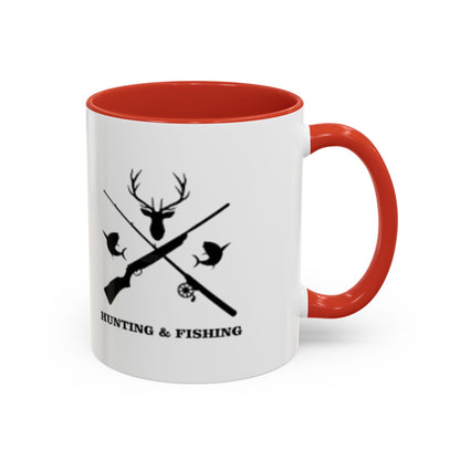 Hunting/Fishing 2-Tone Coffee Mug