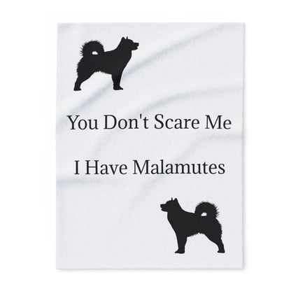 You Don't Scare Me Arctic Fleece Blanket