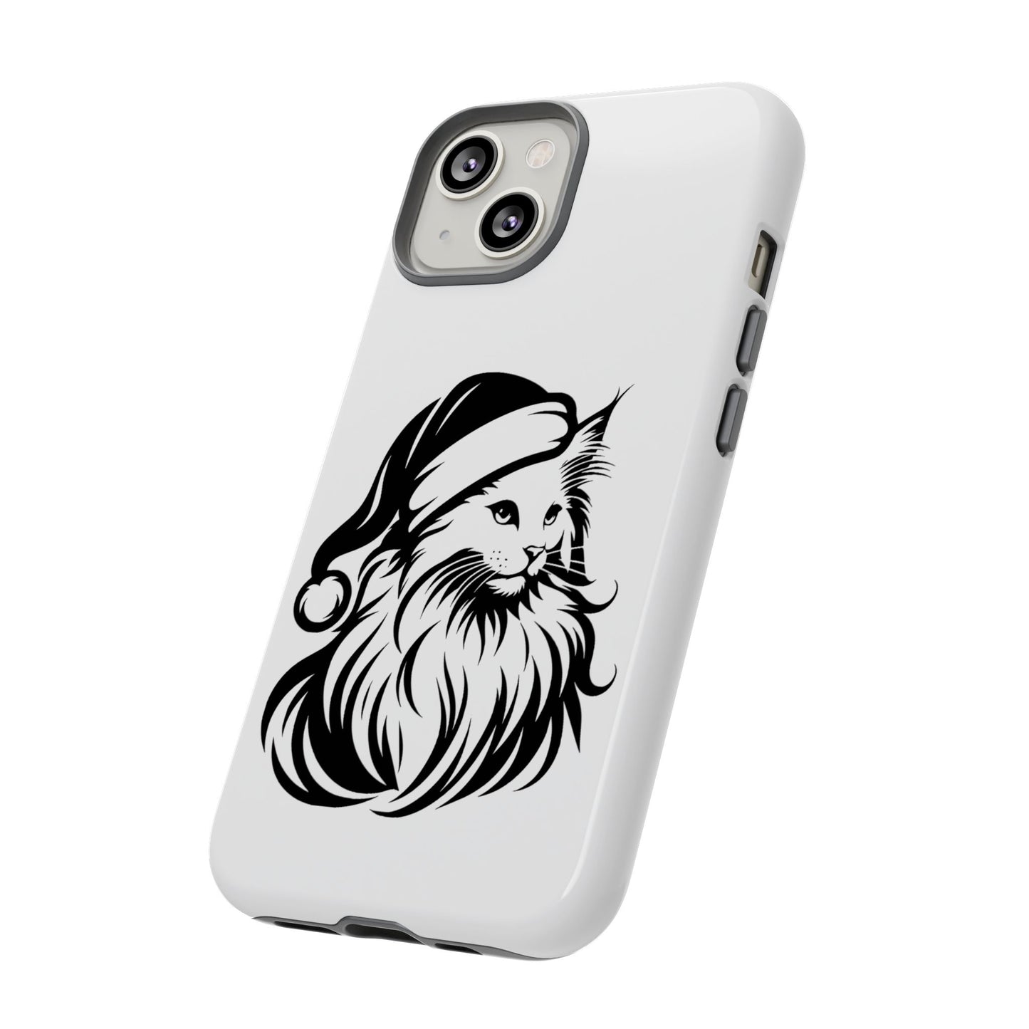 Santa Paws Cat iPhone Case