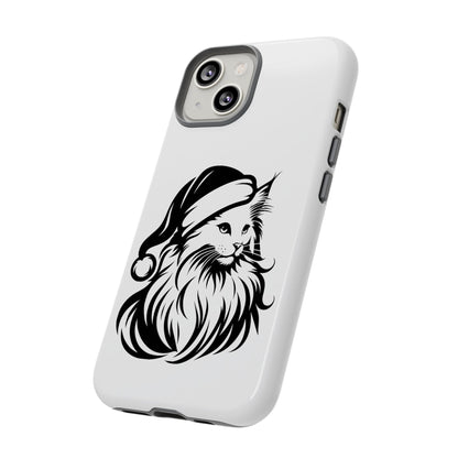 Santa Paws Cat iPhone Case
