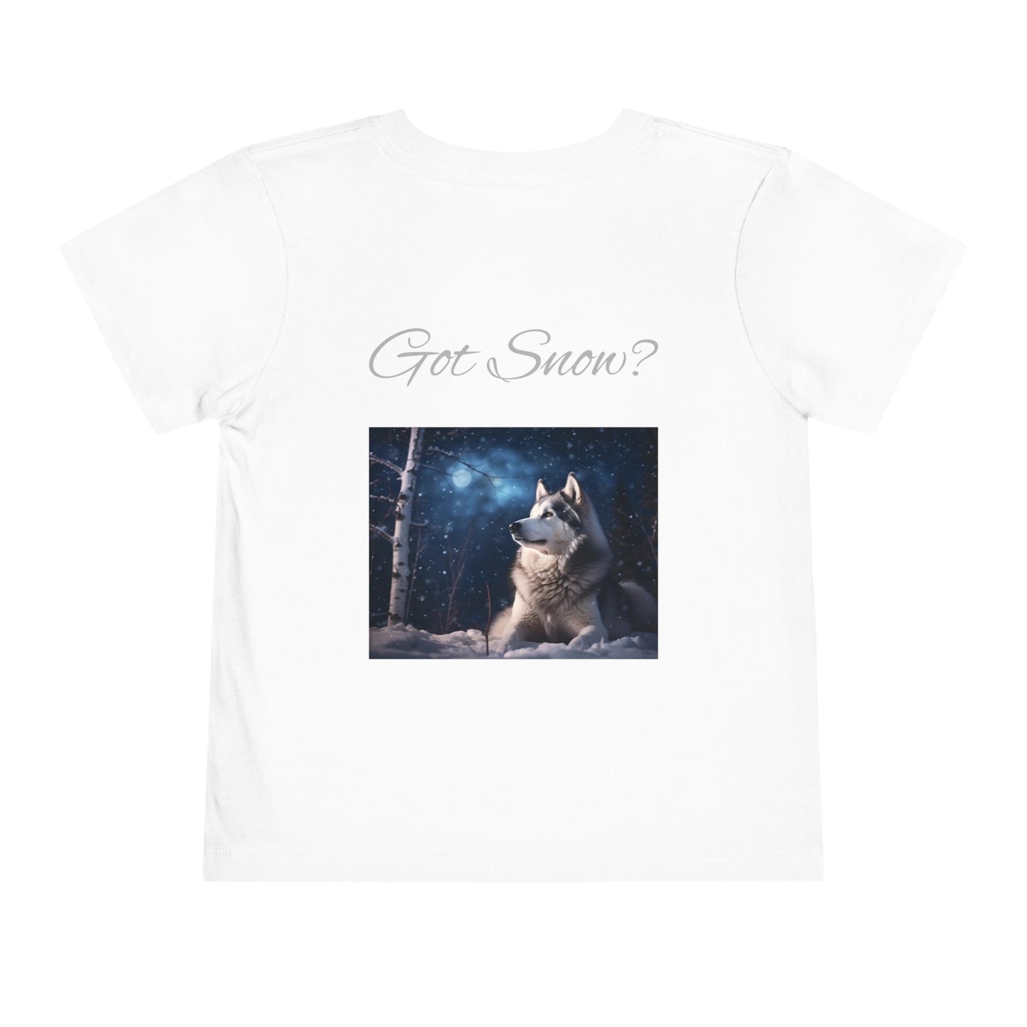 Got Snow? Toddler Unisex Short Sleeve Crewneck Tee